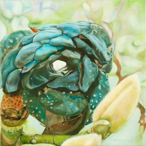 Der Tod ist das Tor zum Licht, 60 x 60 cm