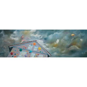 Wer weit springen will, muss lange Anlauf nehmen, 30 x 90 cm