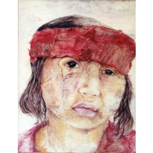 Azeline, 90 x 70 cm 