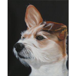 Fräulein von Rosenstolz, 50 x 40 cm