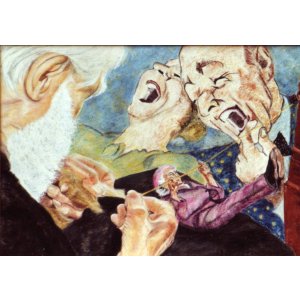 Der Überlegene, 50 x 70 cm